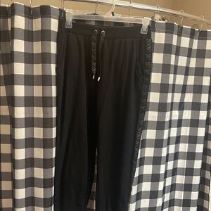 MICHAEL Michael Kors Black Jogger Pants
